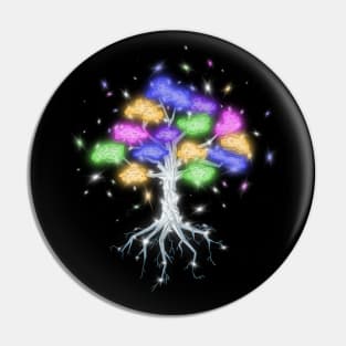 Tree of Light Pin