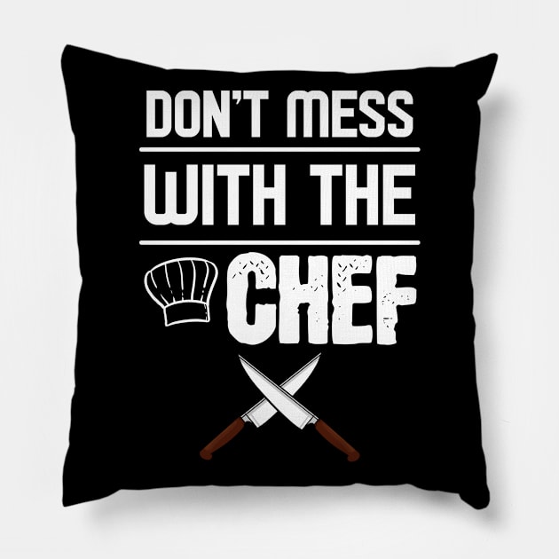 Don't mess with the Chef Pillow by RocketUpload