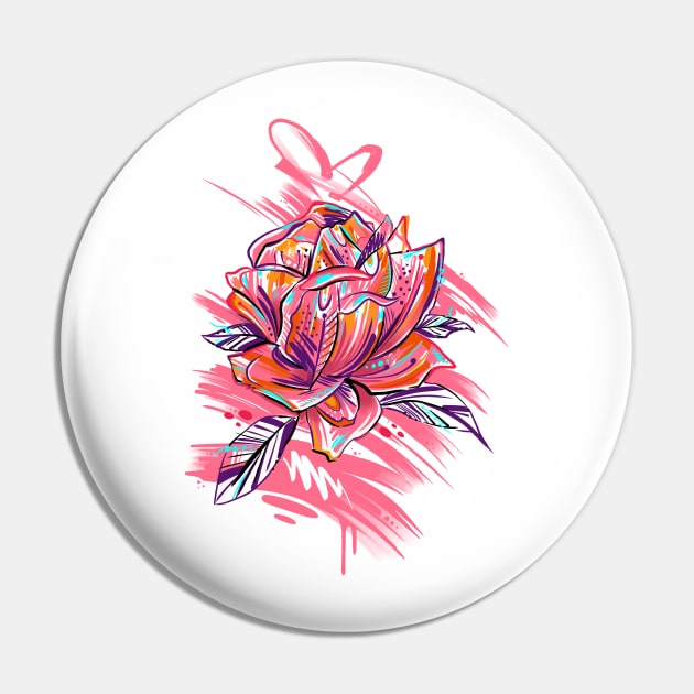 Flower Pin by Razym