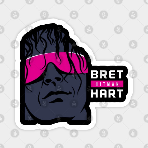 Bret Hitman Hart Magnet by GO WES