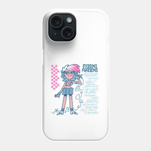 Missing Persons Tribute Phone Case