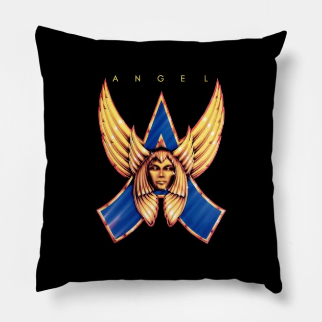 Angel: 1975 Debut Pillow by Noir-N-More