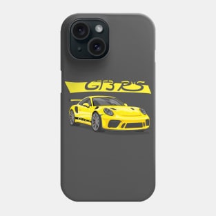 car gt3 rs 911 yellow edition Phone Case