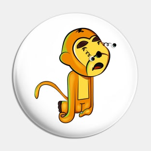 Pop Out Monkey Pin