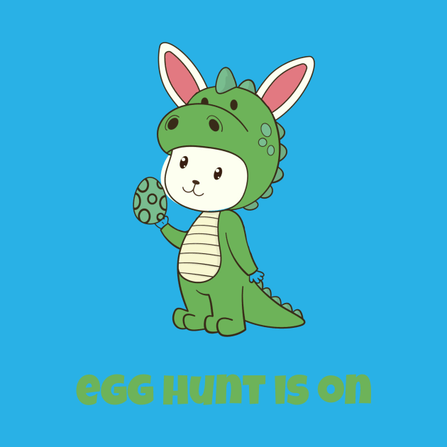 Egg Hunt Is On Easter T Rex Dinosaur Egg Hunting For Kids by DDJOY Perfect Gift Shirts