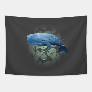 One big whale Tapestry