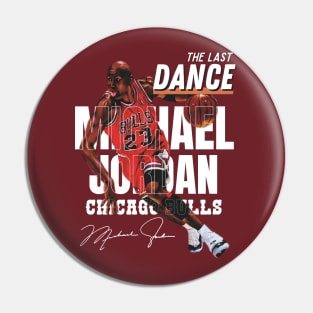 Michael Jordan Aesthetic Tribute 〶 Pin