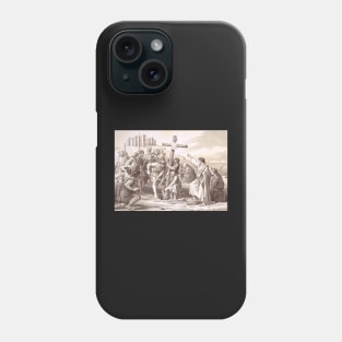 Augustine brings Christianity to England, Kent 597 Phone Case