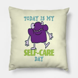 Self-Care Day Pillow