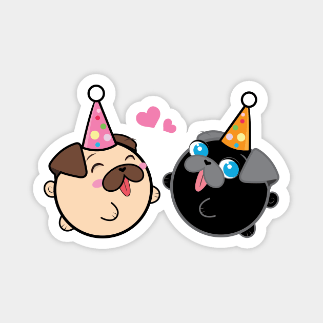 Poopy & Doopy - Birthday Magnet by Poopy_And_Doopy