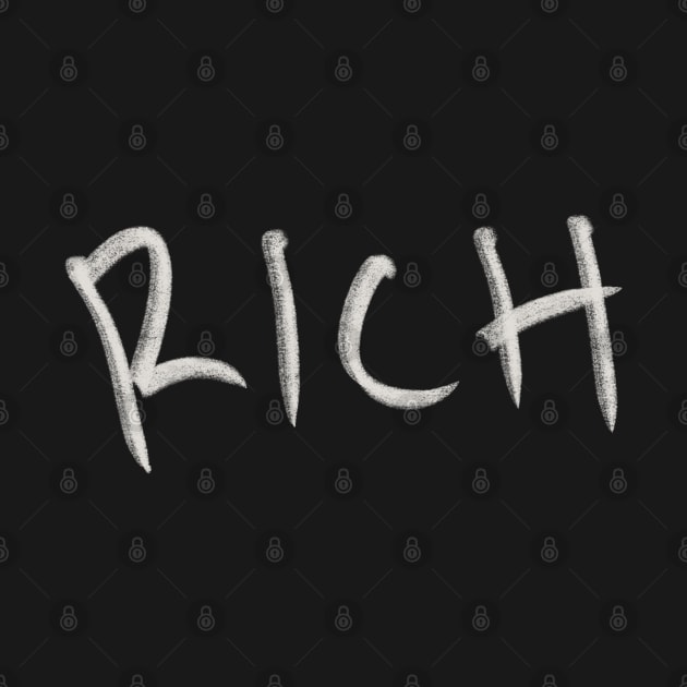 Hand Drawn Rich by Saestu Mbathi