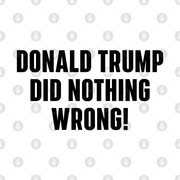 Donald-Trump-did-nothing-wrong by SonyaKorobkova