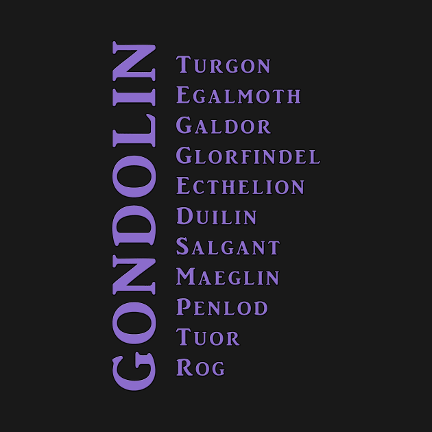 Lords of Gondolin by silmarillionshirts