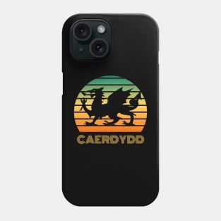 Carerdyyd Cymru, Cardiff Wales Phone Case