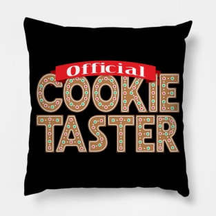 Official Cookie Taster Pillow