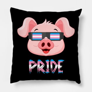 Pig Transgender Flag Lgbt Pillow