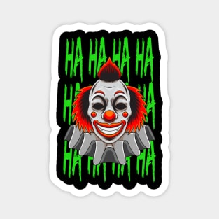 Halloween Clown 1.5 - Ha Ha Ha Magnet