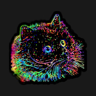 Glow Kitty Stare T-Shirt