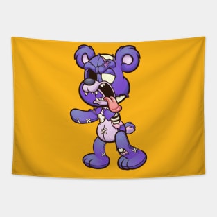 Zombie Teddy Bear Tapestry