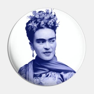 Frida Kahlo Illustration Pin