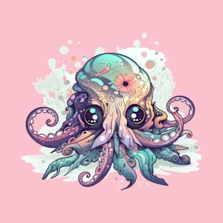 colorful octopus monster T-Shirt