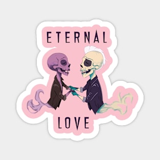 Skulls in love Magnet