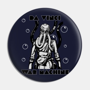 Da Vinci War Machine - Going Deep (The Diver) Pin