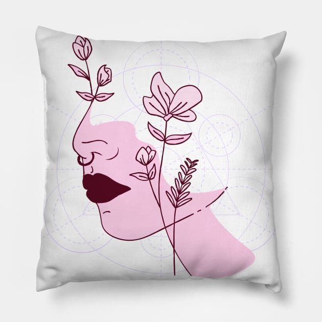 Believe In Yourself Pillow by Plush Tee