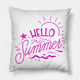 Hello Summer Pillow