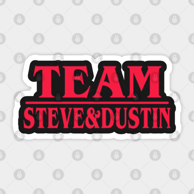 Team Steve And Dustin Dream Team Stranger Things Netflix Sticker Teepublic You can use the netflix app on your phone, computer, smarttv or whatever other way you access netflix to watch the dream team streaming online. team steve and dustin dream team