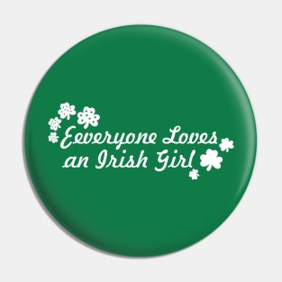 St patrick girl Pin