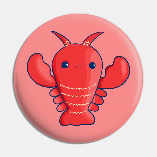 Cute lobster Pin by Mimie20