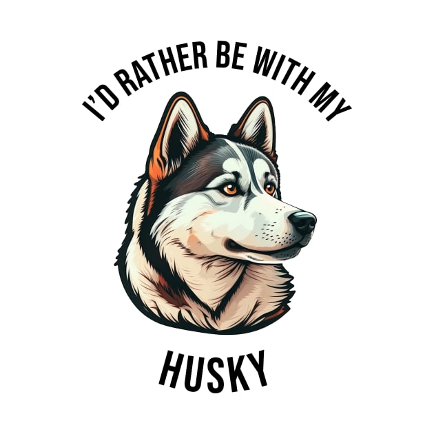 I'd rather be with my Husky by pxdg