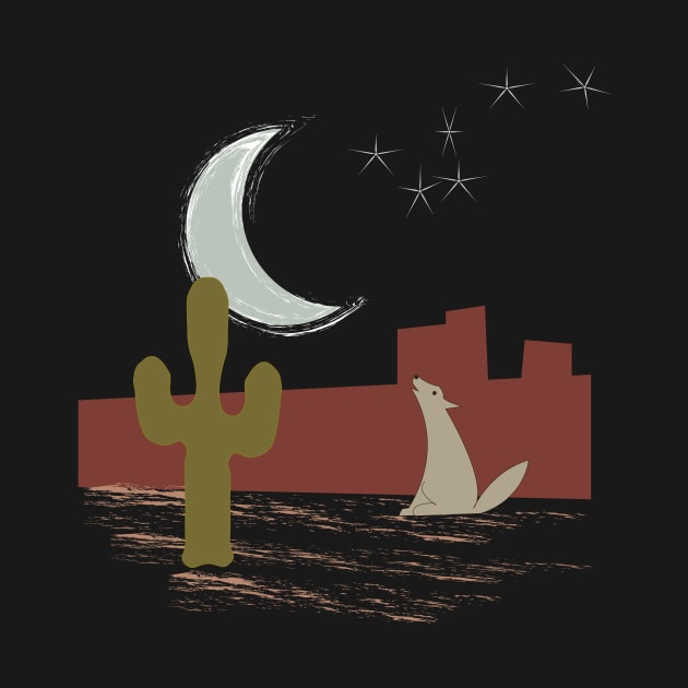 Lispe Moonlight Desert Serenade by Lispe