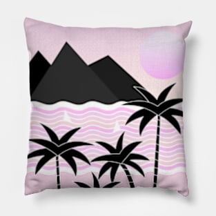 Hello Islands - Pink Skies Pillow