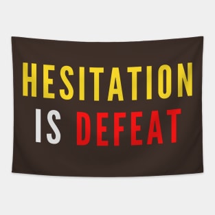 Hesitation is Defeat - Sekiro Tapestry