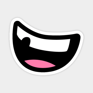 Funny cartoon mouth Magnet