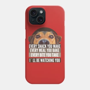 MEN'S I'LL BE WATCHING YOU , DOGS LOVERS Phone Case