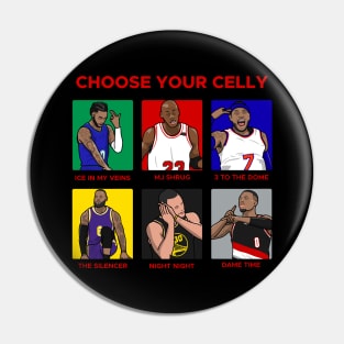 the basketball iconic celly Pin