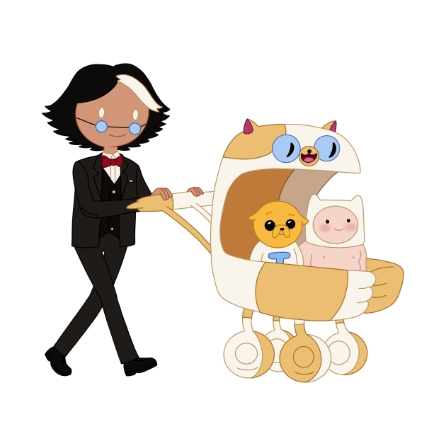 Simon, baby Finn and baby Jake by maxtrology