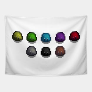 Stardew Valley Slimes Tapestry