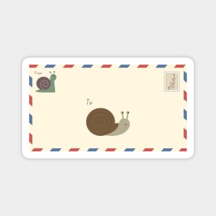 Snail Mail Magnet