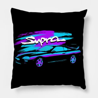 90s Jazz Toyota Supra Pillow