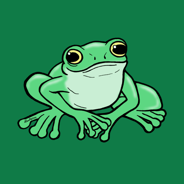 Polite Froggo by HonuHoney