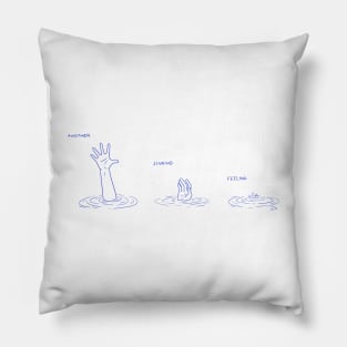 Another Sinking Feeling Pillow