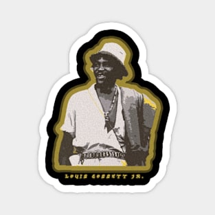 Louis Gossett Jr Retro Magnet