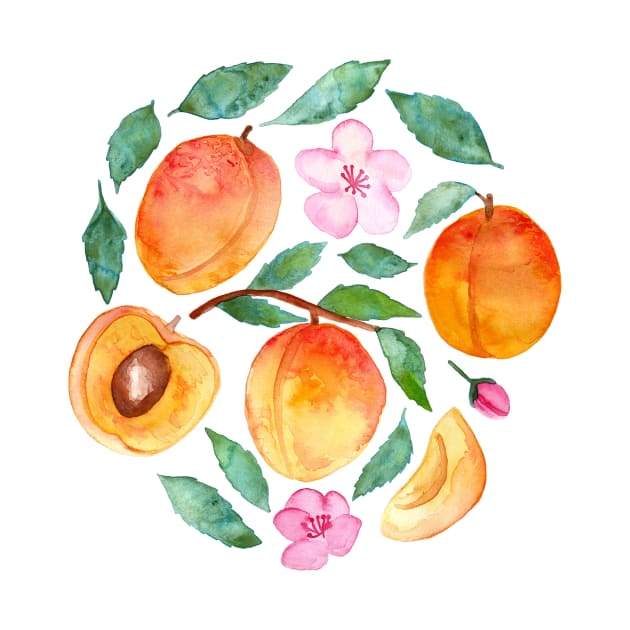 Apricot Abundance by tangerinetane