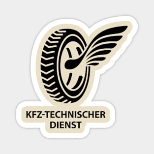 Automotive technical service badge Magnet