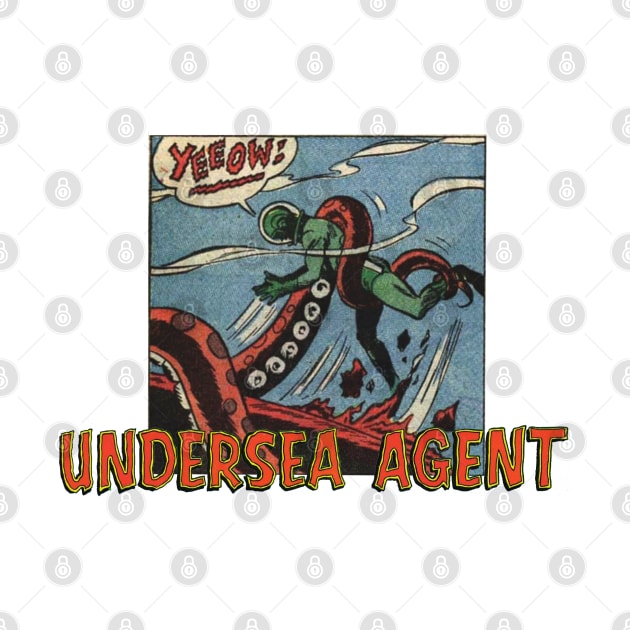 Yeeow! Undersea Agent Octopus Attack by SensaWonder