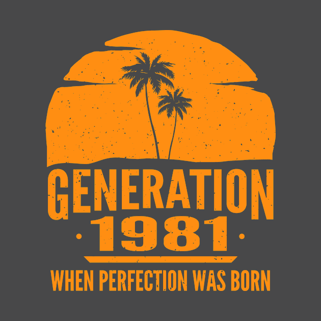 Generation 1981 - 40Th Birthday by TeeTees